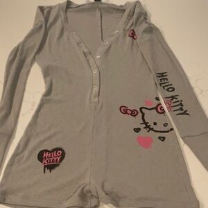 NWOT Hello Kitty Pajama Romper Adult Forever 21 nice condition